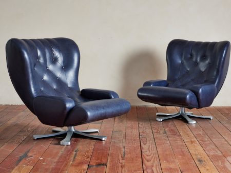 Guido Bonzanini Wingback Swivel Chairs Online Hot Sale