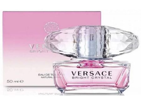 Versace Bright Crystal Eau De Toilette Spray 50 ML For Women (8011003993819) Discount