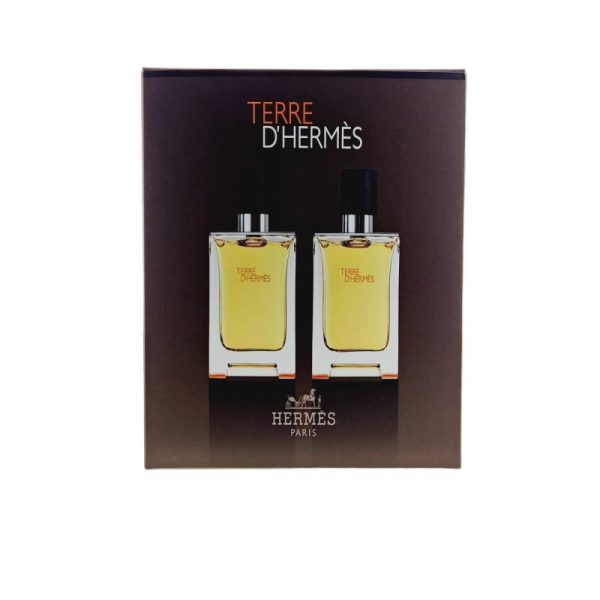 Terre DHermes by Hermes for Men - 2 Pc Gift Set 2 x 1.6oz EDT Spray Discount