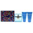 Versace Eau Fraiche by Versace for Men - 3 Pc Gift Set 1.7oz EDT Spray, 1.7oz Bath and Shower Gel, 1.7oz After Shave Balm Online Hot Sale