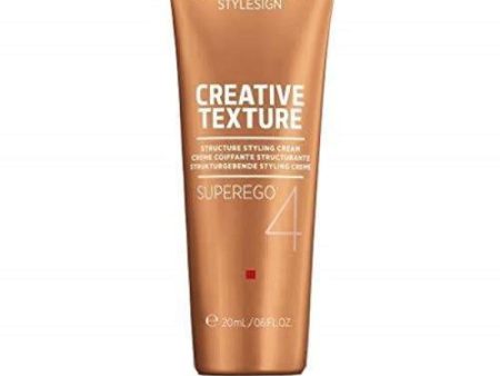 Stylesign Creative Texture Super-Ego Cream by Goldwell for Unisex - 2.5 oz Cream Fashion