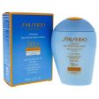 Ultimate Sun Protection Lotion WetForce SPF 50 for Sensitive Skin and Children by Shiseido for Unisex - 3.3 oz Sunscreen For Cheap