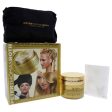 24K Gold Pure Luxury Age-Defying Hair Mask Bonnet System by Peter Thomas Roth for Unisex - 1 Pc Kit 4.9oz 24K Gold Pure Luxury Age-Defying Hair Mask, Signature PTR Bonnet, 6 Pc Shower Caps on Sale