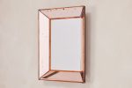 Petite Peach Cristal Art Mirror Fashion