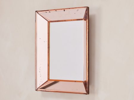 Petite Peach Cristal Art Mirror Fashion