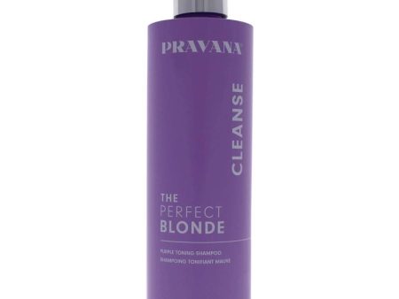 The Perfect Blonde Purple Toning Shampoo by Pravana for Unisex - 11 oz Shampoo For Cheap