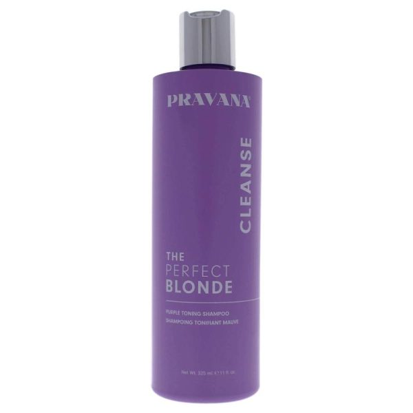 The Perfect Blonde Purple Toning Shampoo by Pravana for Unisex - 11 oz Shampoo For Cheap