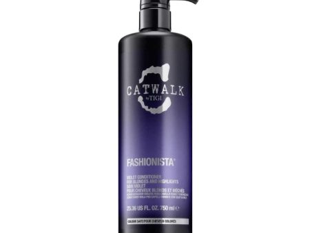 Tigi Catwalk Fashionista Violet Conditioner for Unisex, 25.36 Ounce For Cheap