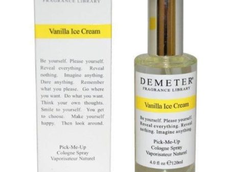 Vanilla Ice Cream by Demeter for Women - 4 oz Cologne Spray For Cheap