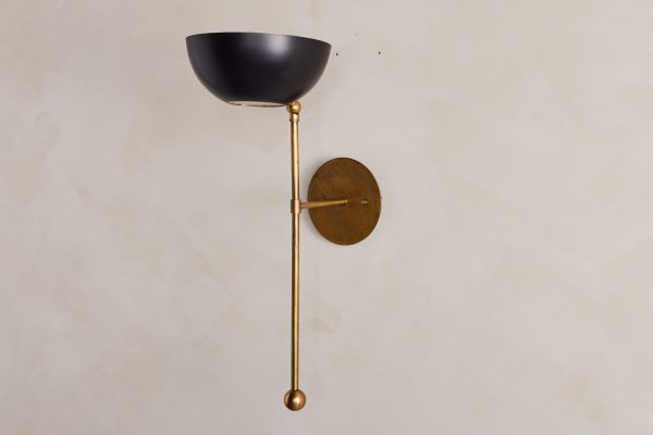 Stilnovo Dome Sconce For Sale