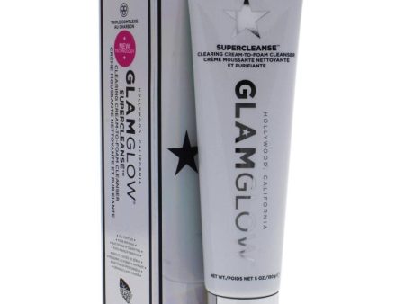 Supercleanse Clearing Cream-To-Foam Cleanser by Glamglow for Women - 5 oz Cleanser Sale