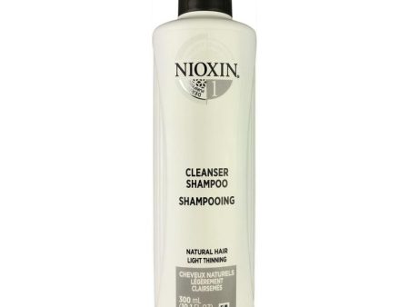 System 1 Cleanser Shampoo by Nioxin for Unisex - 10.1 oz Shampoo on Sale