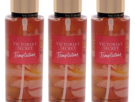 Temptation by Victorias Secret for Women - 8.4 oz Fragrance Mist - Pack of 3 Online now