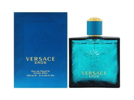 VERSACE EROS 3.4 EAU DE TOILETTE SPRAY FOR MEN For Cheap