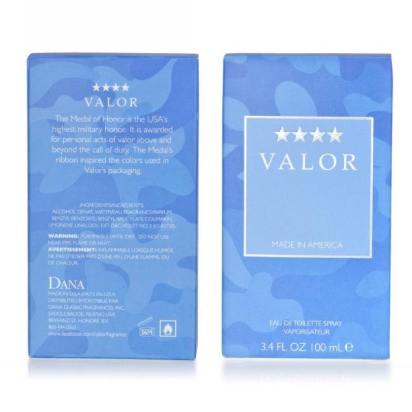 Valor by Dana for Men - 3.4 oz EDT Spray on Sale