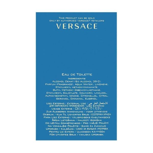 VERSACE EROS 1 OZ EAU DE TOILETTE SPRAY FOR MEN Online now