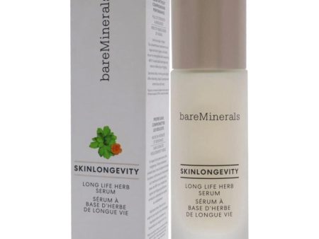 Skinlongevity Long Life Herb Serum by bareMinerals for Unisex - 1.7 oz Serum For Sale