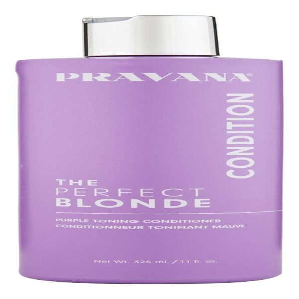 The Perfect Blonde Purple Toning Conditioner by Pravana for Unisex - 11 oz Conditioner For Sale