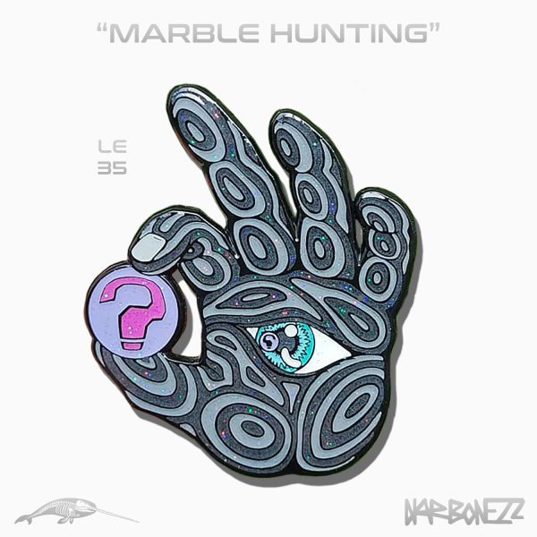 Marble Hunting Pin For Cheap