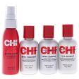 The Essentials Kit by CHI for Unisex - 4 Pc 2oz Infra Shampoo, 2oz 44 Iron Guard Thermal Protection, 2oz Infra Treatment, 2oz Silk Infusion Online Hot Sale