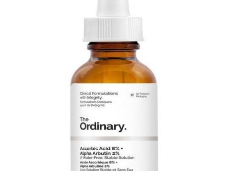 The Ordinary Ascorbic Acid 8% + Alpha Arbutin 2% of 30ML - 769915194524 Hot on Sale