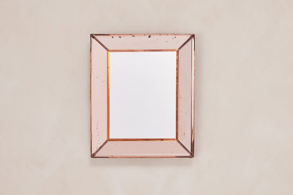 Petite Peach Cristal Art Mirror Fashion