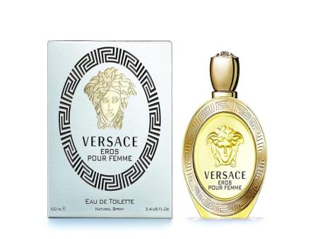 Versace Eros Pour Femme by Versace for Women - 3.4 oz EDP Spray Supply