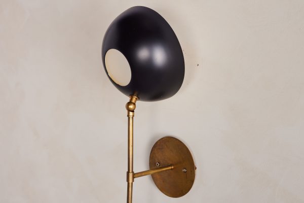 Stilnovo Dome Sconce For Sale