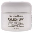 T3 LED-UV Flex Gel - White by Cuccio Pro for Women - 1.0 oz Nail Gel Online