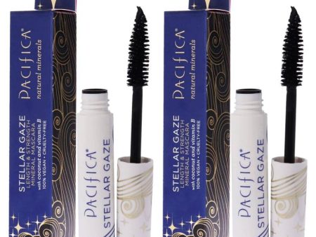 Stellar Gaze Length and Strength Mineral - Supernova-Black by Pacifica for Women - 0.25 oz Mascara - Pack of 2 Sale