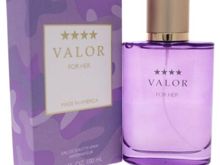 Valor by Dana for Women - 3.4 oz EDT Spray Supply