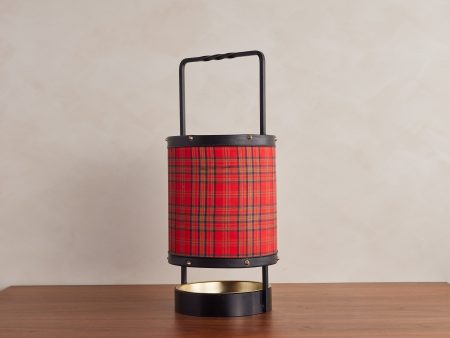 Jacques Adnet Tartan Umbrella Stand Online now