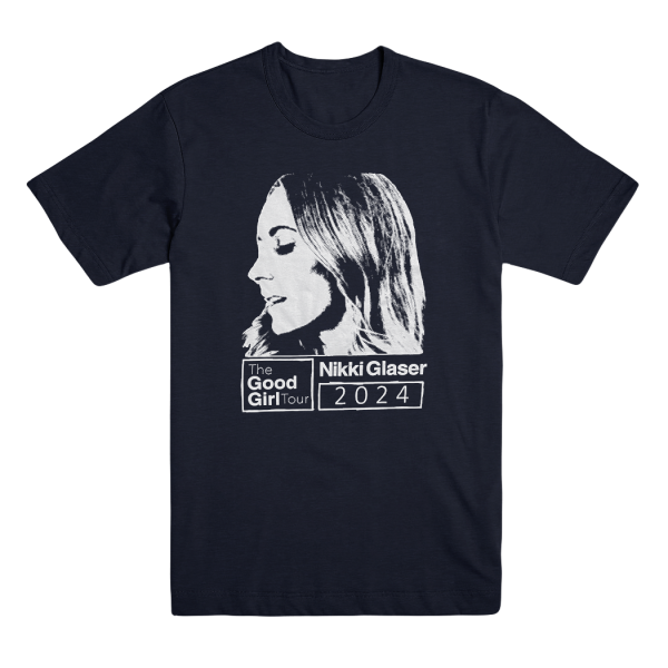 The Good Girl Tour T-shirt - Navy Online