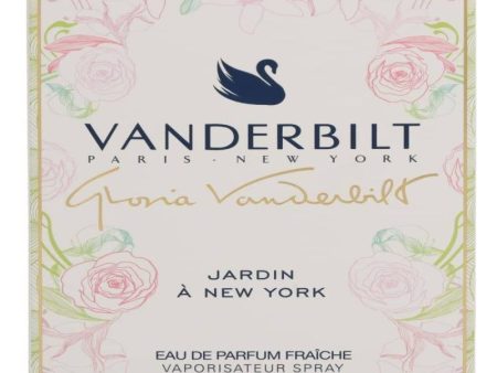 Vanderbilt Jardin a New York by Gloria Vanderbilt for Women - 3.38 oz EDP Spray For Discount