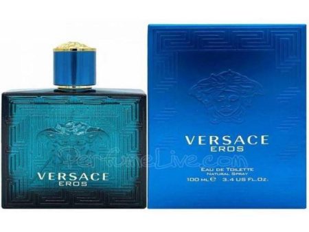 Versace Eros Eau De Toilette Spray 100 ML For Men (8011003809219) For Discount