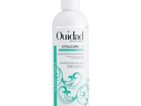 VitalCurl Plus Clear and Gentle Shampoo by Ouidad for Unisex - 8.5 oz Shampoo Sale