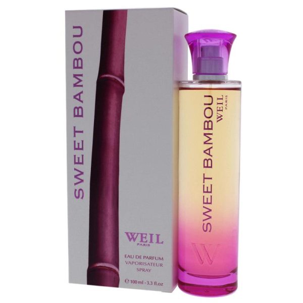 Sweet Bambou by Weil for Women - 3.3 oz EDP Spray For Sale