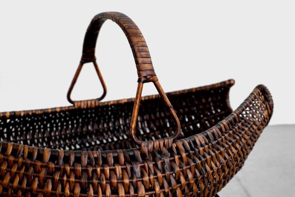 Italian Wicker Catch All on Sale