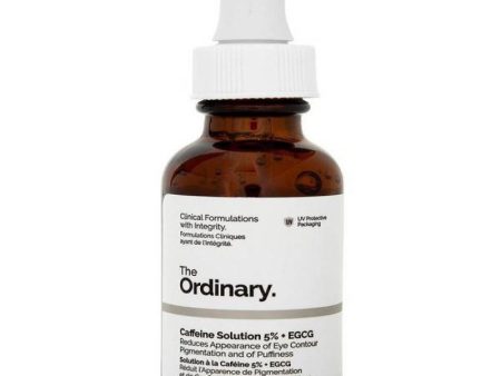 The Ordinary Caffeine Solution 5% + EGCG (Epigallocatechin Gallatyl Glucoside) 30ML - 769915190670 Hot on Sale