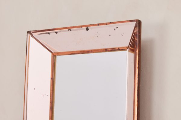 Petite Peach Cristal Art Mirror Fashion