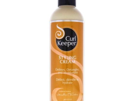 Styling Cream Defines Detangler and Moisturizer by Curl Keeper for Unisex - 8 oz Cream Sale