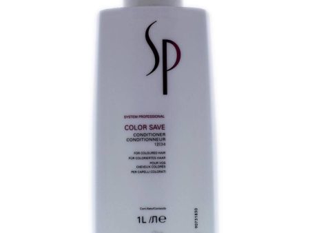 SP Color Save Conditioner by Wella for Unisex - 33.8 oz Conditioner For Discount