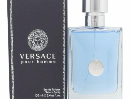 Versace Pour Homme by Versace for Men - 3.4 oz EDT Spray on Sale