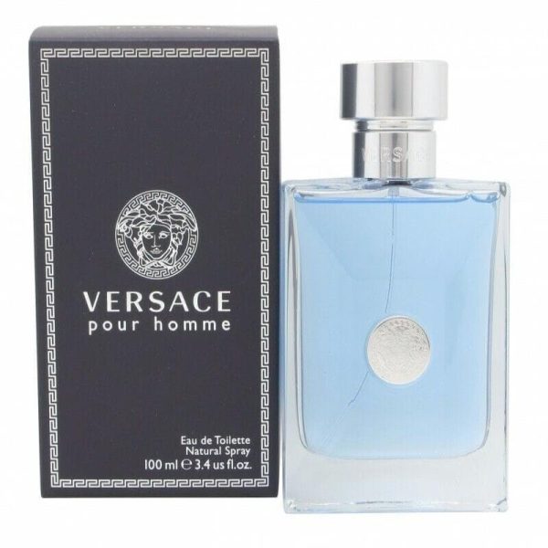 Versace Pour Homme by Versace for Men - 3.4 oz EDT Spray on Sale