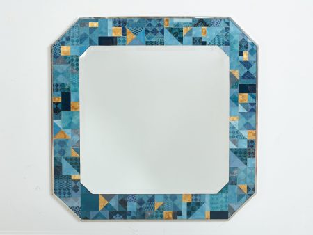 Italian Mosaic Mirror by Gallotti & Radice Online Hot Sale