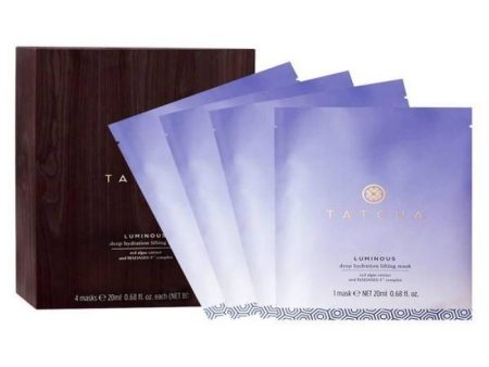 Tatcha CH01011T Luminous Deep Hydration Lifting Mask 4 X 20 ml Pack 80 ml Online now