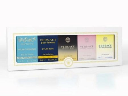 Versace 5 PCS MINI SET FOR WOMEN Discount