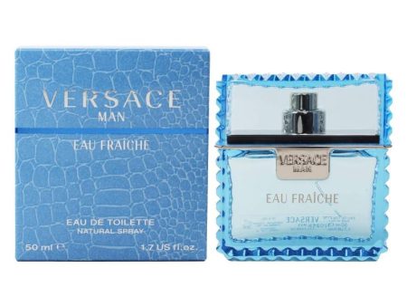 VERSACE EAU FRAICHE 1.7 EAU DE TOILETTE SPRAY FOR MEN Online Hot Sale