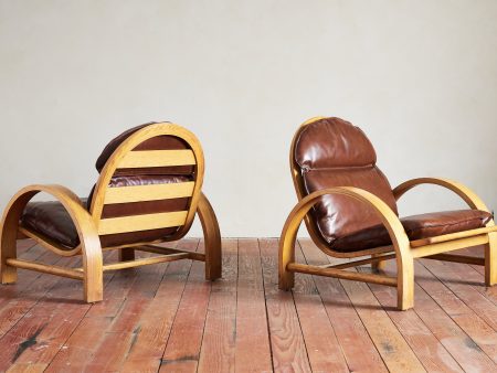 Adalberto Del Lago Leather Chairs Supply