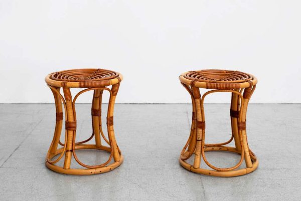 Italian Bamboo Stool Hot on Sale